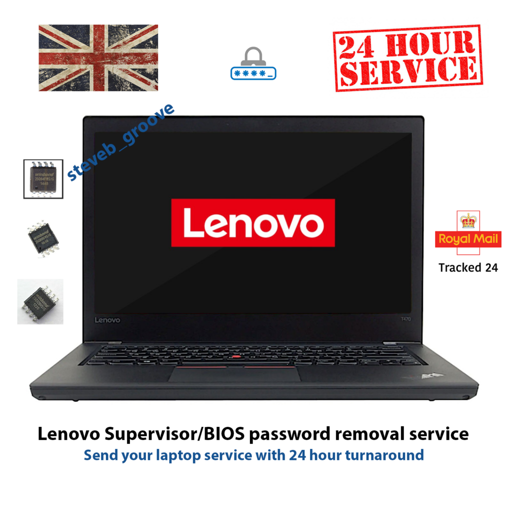 Lenovo ThinkPad Supervisor BIOS password removal service